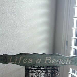 Home decor 22 inches in length , 4 inches height from center, 1 inch width